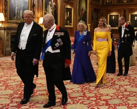 Royals Roll Out Grand Welcome During Demonstrations; Kimmel Taken Off Air Over Kirk Comments
