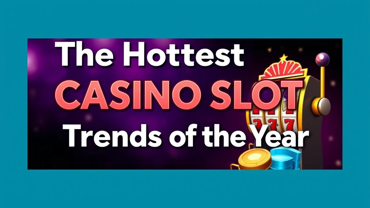 The Hottest Casino Slot Trends of the Year